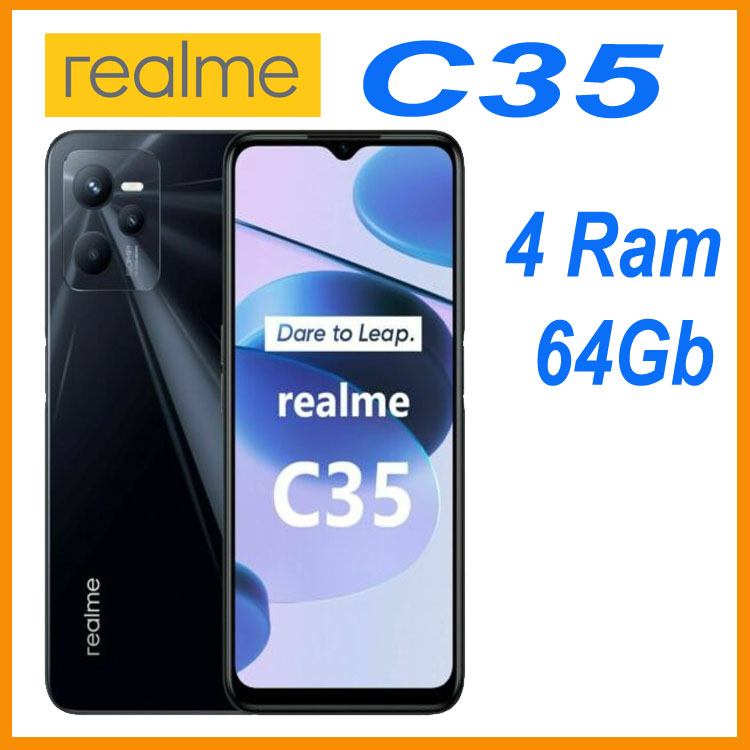Smartphone REALME C35 4+64GB DS 4G GLOWING BLACK