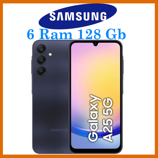 Smartphone Samsung GALAXY A25 SM-A256B 6+128GB DS 5G BLACK BLUE